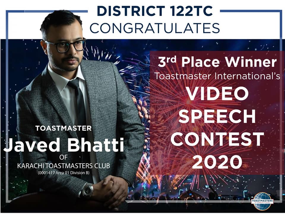 Javed Bhatti Video speech contest